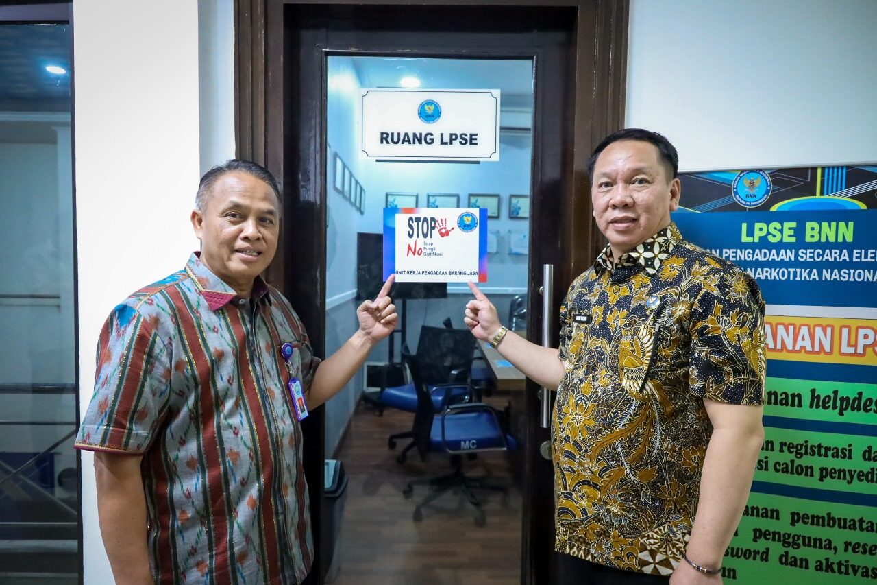 BNN PERKUAT PENCEGAHAN KORUPSI MELALUI REFORMASI PERAN UKPBJ DAN KAMPANYE STOP GRATIFIKASI